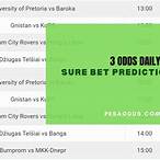 sure bet prediction today and tonight